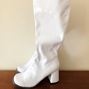 White Go-Go Boots